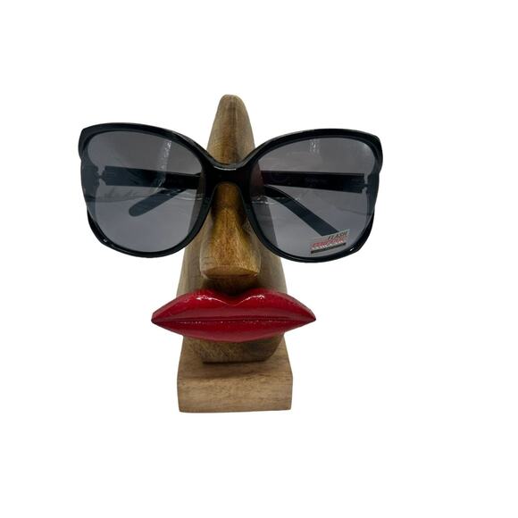 Solary Accessories - Solary Butterfly Round Face Cover‎ Bug Eyes Sunglasses Oversized Polarized